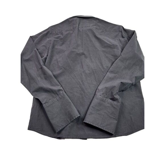 UNTUCKit Mens L Large Black Long Sleeve Button Front Shirt - Picture 2 of 4
